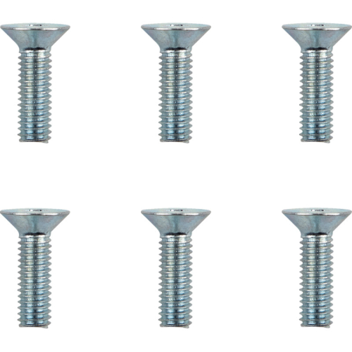 Moto-Master - Moto-Master Brake Rotor Bolts - M6x20 - 12009-PU