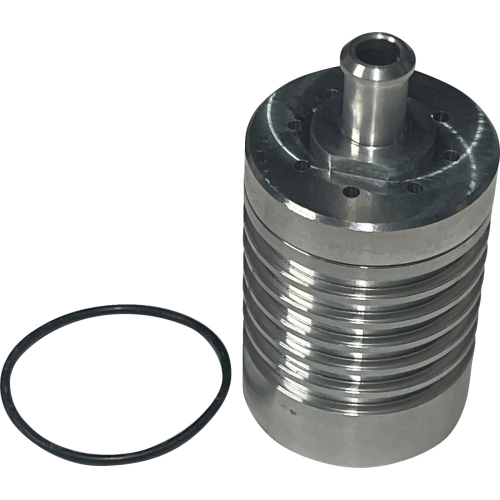DK Custom Products - DK Custom Products Catch Can for External Breather System - Machine-Cut Raw Finish - DK-4ST-CC-MCF