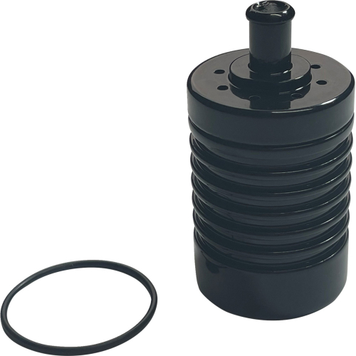 DK Custom Products - DK Custom Products Catch Can for External Breather System - Black - DK-4ST-CC-BLK