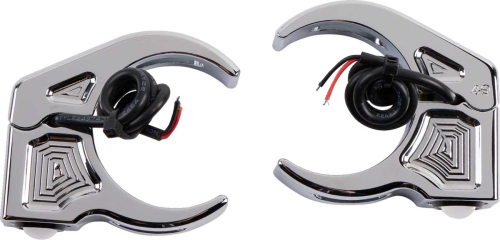 Joker Machine - Joker Machine Fork-Mount Turn Signal -  Chrome Plated - 05-222-3