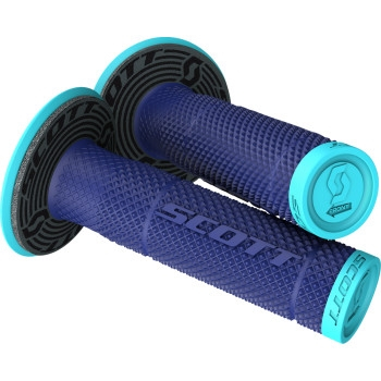 Scott USA - Scott USA SX II MX Grips - Blue/Dark Blue - 219624-6012