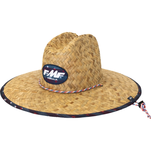 FMF Racing - FMF Racing Old Glory Straw Hat - SU23193901