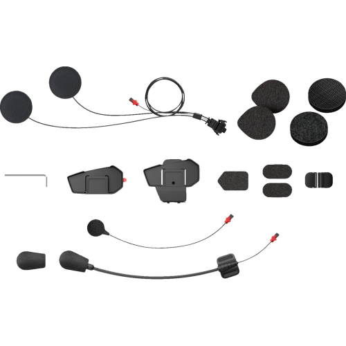 SENA - SENA Helmet Clamp Kit for Spider ST1 Mesh Intercom Headset - SPIDER-ST1-A01