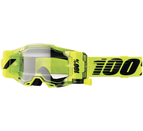 100% - 100% Armega Forescast Nuclear Citrus Goggles - 50721-901-02