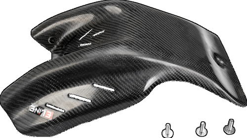 E Line Carbon Fiber Skid Plates - MSP35018T