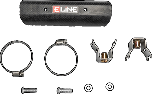 E Line Carbon Fiber Heat Shield - UNIV6A