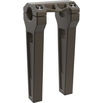 LA Choppers - LA Choppers 1.25in. Straight Riser Kit - 8in. - Bronze - LA-7480-08Z