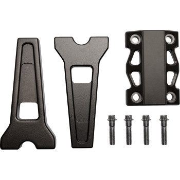 LA Choppers - LA Choppers 1in. Straight Riser Kit - 6in. - Bronze - LA-7470-06Z