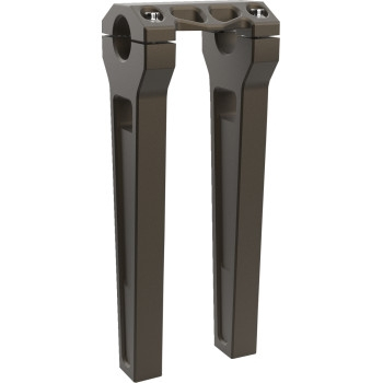 LA Choppers - LA Choppers 1.25in. Straight Riser Kit - 10in. - Bronze - LA-7480-10Z