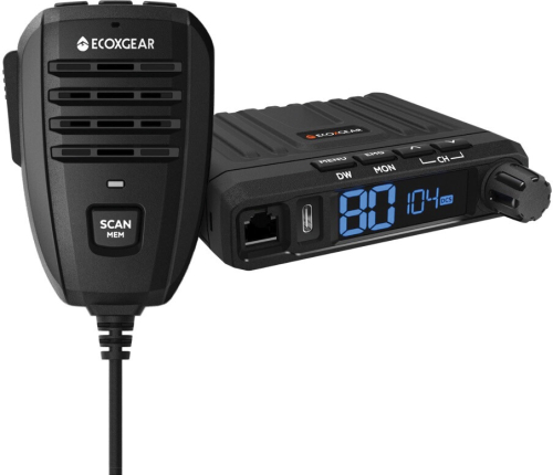 ECOXGEAR - ECOXGEAR EXG1000 15w Super Compact Fixed Mount Radio - SEI-EXG1000