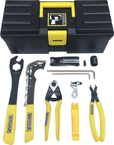 Pedros - Pedros Bench Tool Set - Starter - 11 Piece with Box - 6450620