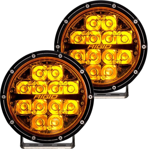 RIGID Industries - RIGID Industries 360-Series Spot Lights - 6in - Amber - 36210