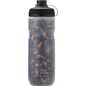 Polar Bottle Insulated Muck Water Bottle - Charcoal/ Copper - 20oz. - INB200Z09MG