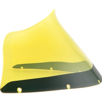 Klock Werks - Klock Werks Flare Windshield - 9in. - Yellow - KWW-02-0609