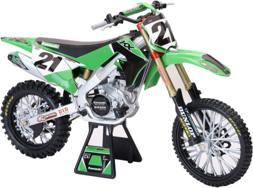 New Ray Toys - New Ray Toys 1:6 Scale Factory Kawasaki Jason Anderson - KX450F - 49733