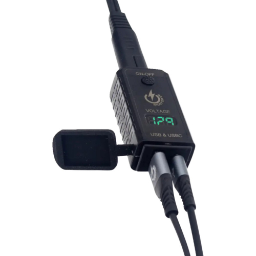 RidePower - RidePower SAE to USB-C/USB Adapter - RPSAEUSBUSBCADP