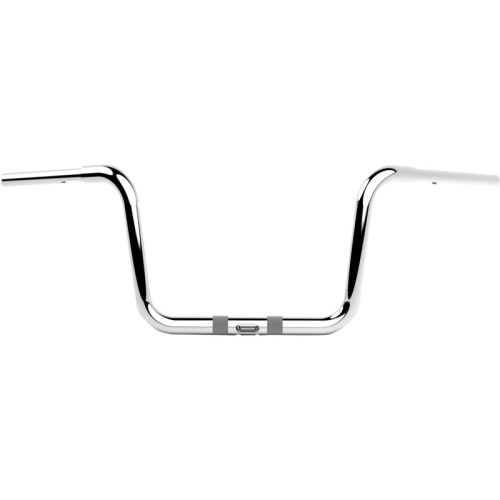 LA Choppers - LA Choppers 1-1/4in. Twin Round Handlebar - 10in. - Chrome - LA-7324-10C