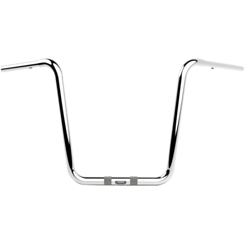 LA Choppers - LA Choppers 1-1/4in. Twin Round Handlebar - 16in. - Chrome - LA-7324-16C