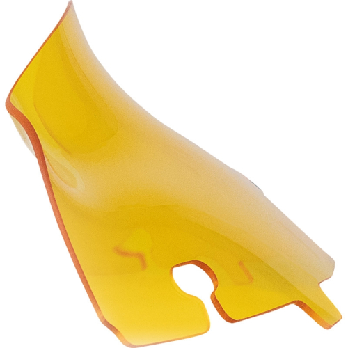Klock Werks - Klock Werks Kolor Flare Windshield - 4in. - Yellow - KWW-01-0676