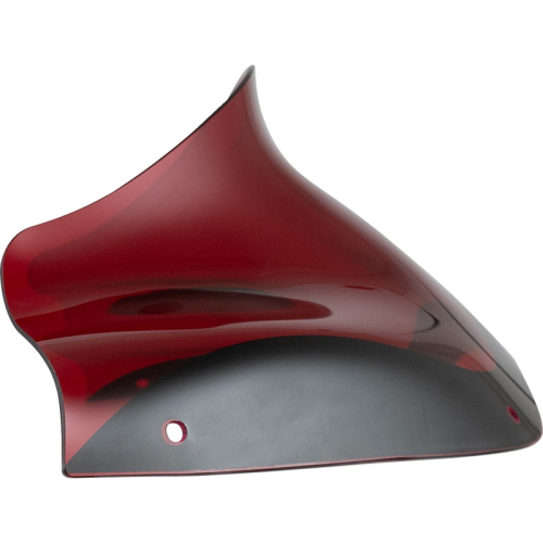 Klock Werks - Klock Werks Kolor Sport Flare Windshield - 8in. - Red - KWW-01-0691