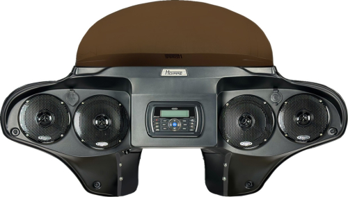 Hoppe Industries - Hoppe Industries 5556 Media Center Fairings - with Black Hand Controls - HPKT-1017A