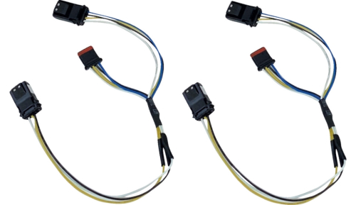 Custom Dynamics - Custom Dynamics Micro Bullet Wiring Adapter - Amber/White V2 - MPR-MICRO2-18ST
