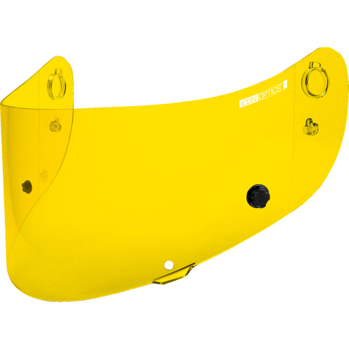 Icon - Icon Optics Replacement Shield for Airform Helmets - Yellow 22.06 - 0130-1257