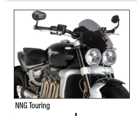 PUIG - PUIG Touring Windscreens - Dark Smoke - 21413F