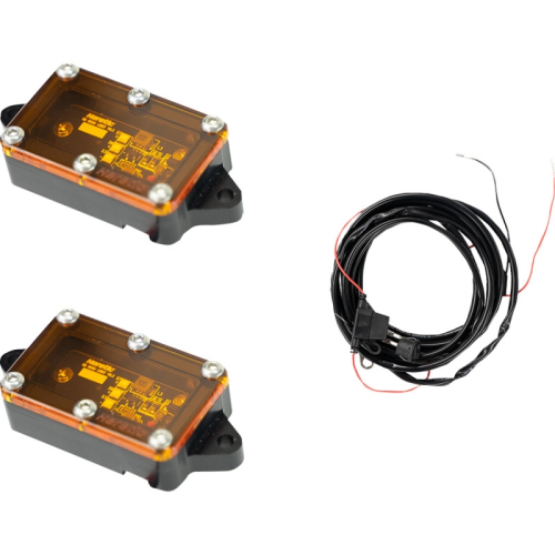 Heretic Studio - Heretic Studio LED Rock Lights - 2 Pack - Amber - 70019