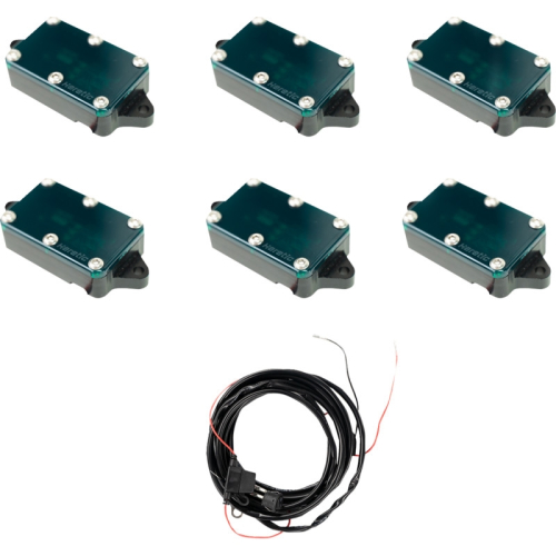 Heretic Studio - Heretic Studio LED Rock Lights - 6 Pack - Green - 70026