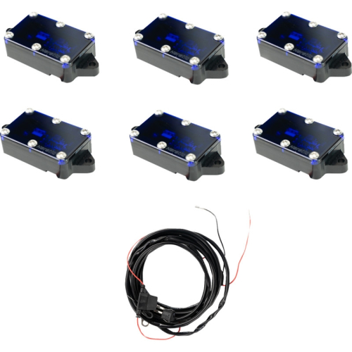Heretic Studio - Heretic Studio LED Rock Lights - 6 Pack - Blue - 70027