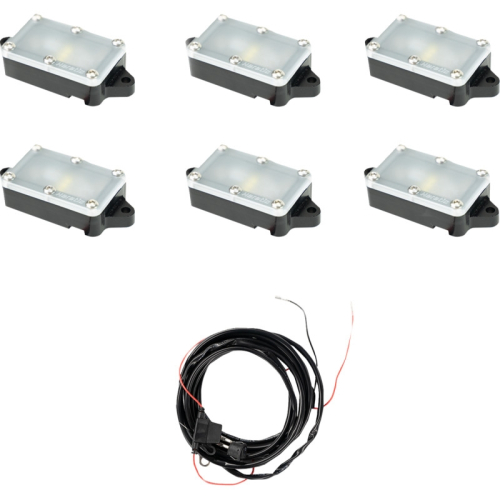 Heretic Studio - Heretic Studio LED Rock Lights - 6 Pack - Diffused - 70035