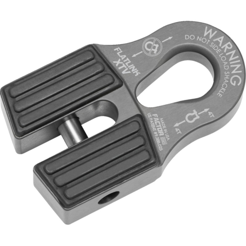 Factor 55 Flatlink XTV Winch Shackle Mount - Gray - 00070-06