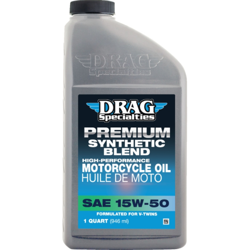 Drag Specialties - Drag Specialties 4-Stroke Oil - 15W50 - 3601-0871