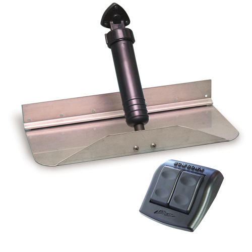 Bennett Marine - Bennett Trim Tab Kit 18" x 9" w/Euro Rocker Switch