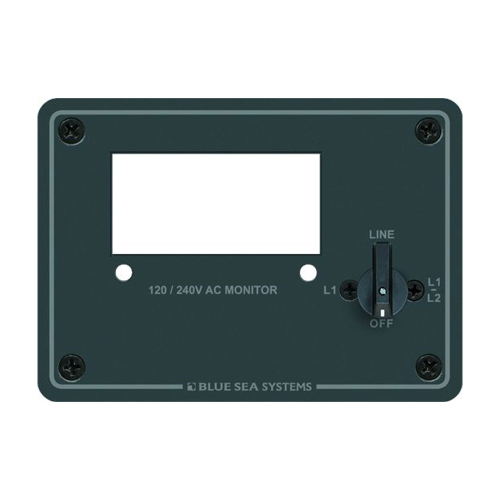Blue Sea Systems - Blue Sea 8410 120/240 AC Digital Meter Panel
