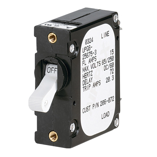 Paneltronics - Paneltronics 'A' Frame Magnetic Circuit Breaker - 10 Amps - Single Pole