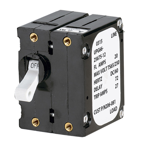 Paneltronics - Paneltronics 'A' Frame Magnetic Circuit Breaker - 30 Amps - Double Pole