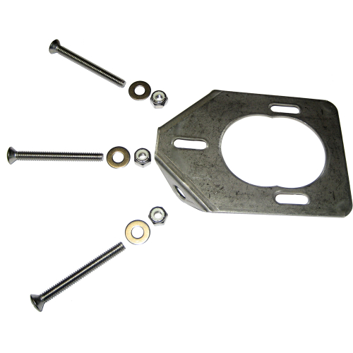 Lee's Tackle - Lee's Stainless Steel Backing Plate f/Heavy Rod Holders