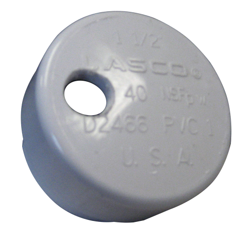 Lee's Tackle - Lee's PVC Drain Cap f/Heavy Rod Holders 1/4" NPT