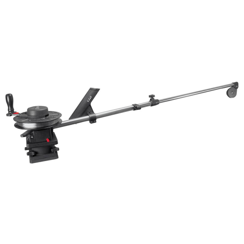 Scotty - Scotty 1091 Telescoping 60" Longarm Combo Manual Downrigger w/ Swivel Base