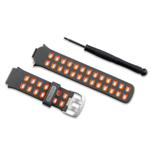 Garmin - Garmin Replacement Band f/Forerunner&reg; 310XT - Orange/Grey