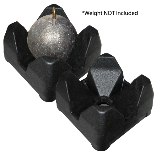 Scotty - Scotty 3022-BK Weight Mate - Black 2 Pack