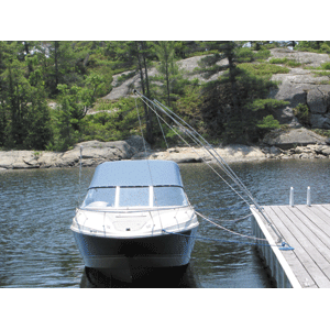 Dock Edge - Dock Edge Premium Mooring Whips 2PC 16ft 20,000LBS up to 33ft