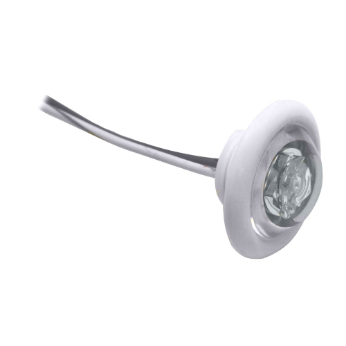 Innovative Lighting - Innovative Lighting LED Bulkhead/Livewell Light "The Shortie" White LED w/ White Grommet