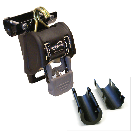 CargoBuckle - CargoBuckle Ladder Rack System - 2" Round 7' Pair w/1-1/4" & 1-3/4" Adapters