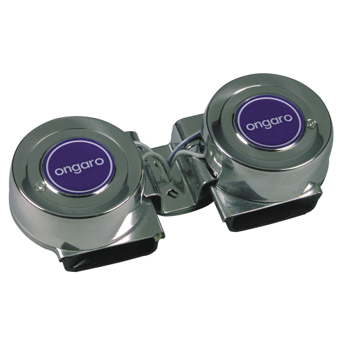 Schmitt & Ongaro Marine - Schmitt &amp; Ongaro Mini Compact Twin Horn - 12V