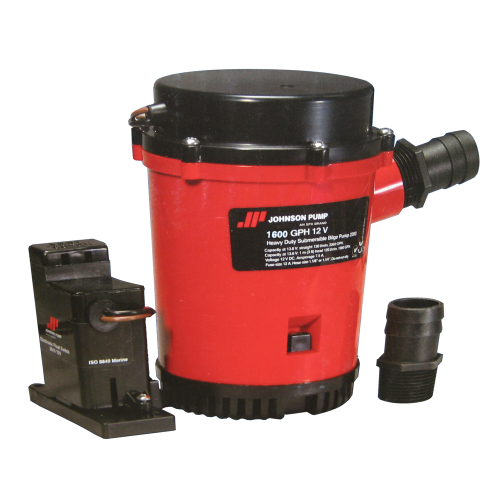 Johnson Pump - Johnson Pump 1600GPH Auto Bilge Pump w/Mag Switch - 12V