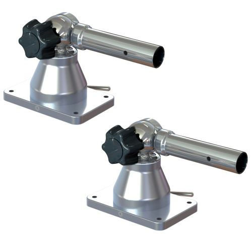 TACO Marine - TACO Grand Slam 170 Outrigger Top Mounts - 1-1/8" (Pair)