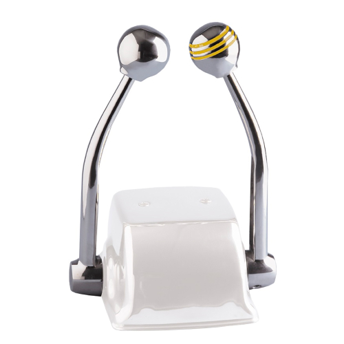 Schmitt & Ongaro Marine - Schmitt &amp; Ongaro Standard Control Arm Set w/Gold Throttle Knob &amp; Plain Shift Knob